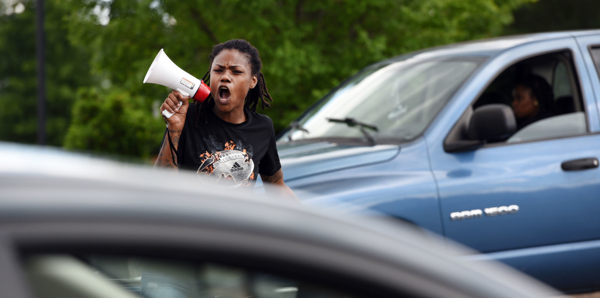 East Winston protest